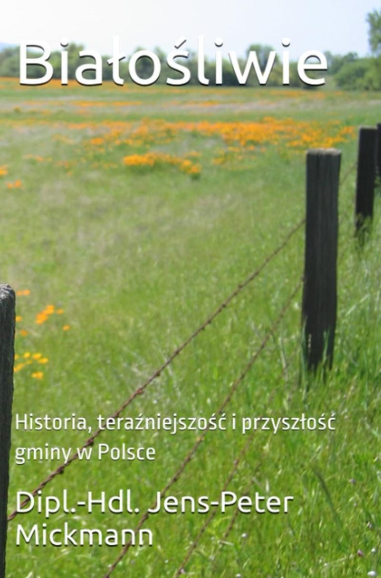 Buchcover Białośliwie w Polsceautorstwa Jens-Petera Mickmanna - historia, teraźniejszość i przyszłość gminy w Polsce